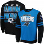 Carolina Panthers Mitchell and Ness All Over Crew 2.0 pulover