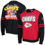 Kansas City Chiefs Mitchell and Ness All Over Crew 2.0 pulover