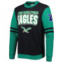 Philadelphia Eagles Mitchell and Ness All Over Crew 2.0 Pullover