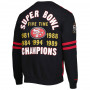 San Francisco 49ers Mitchell and Ness All Over Crew 2.0 pulover