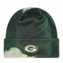 Green Bay Packers New Era 2022 Official Sideline Ink Cuff cappello invernale