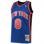 Latrell Sprewell 8 New York Knicks 1998-99 Mitchell and Ness Swingman maglia