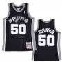 David Robinson 50 San Antonio Spurs 1998-99 Mitchell and Ness Swingman maglia