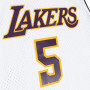 Robert Horry 5 Los Angeles Lakers 2002-03 Mitchell and Ness Swingman Alternate Trikot