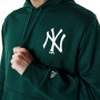 New York Yankees New Era Essentials maglione con cappuccio