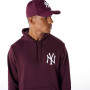 New York Yankees New Era Essentials pulover s kapuco 