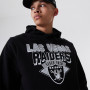 Las Vegas Raiders New EraTeam Logo pulover sa kapuljačom