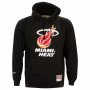 Miami Heat Mitchell and Ness Team Logo duks sa kapuljačom