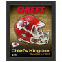Kansas City Chiefs Team Helmet Rahmen