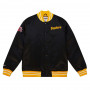 Pittsburgh Steelers Mitchell & Ness Heavyweight Satin giacca