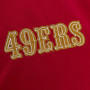 San Francisco 49ers Mitchell & Ness Heavyweight Satin Jacke