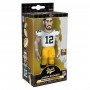 Aaron Rodgers 12 Green Bay Packers Funko Gold Premium CHASE Figurine 13 cm
