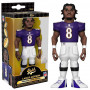 Lamar Jackson 8 Baltimore Ravens Funko Gold Premium Figurine 13 cm