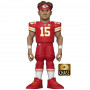 Patrick Mahomes 15 Kansas City Chiefs Funko Gold Premium CHASE Figurine 13 cm
