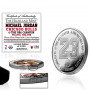 Michael Jordan 23 Chicago Bulls Silver Mint Coin kovanec
