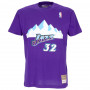 Karl Malone 32 Utah Jazz Mitchell and Ness HWC  T-Shirt