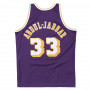 Kareem Abdul-Jabbar 33 Los Angeles Lakers 1983-84 Mitchell and Ness Swingman Trikot
