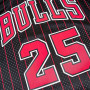 Steve Kerr 25 Chicago Bulls 1995-96 Mitchell and Ness Swingman dres