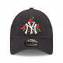 New York Yankees New Era 9FORTY League Flower Blue Mütze