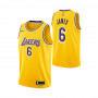 Lebron James 6 Los Angeles Lakers Nike Swingman Icon Kinder Trikot
