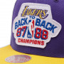Los Angeles Lakers Mitchell and Ness HWC B2B 1988-89 Mütze