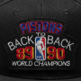 Detroit Pistons Mitchell and Ness HWC B2B 1989-90 cappellino