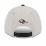 Baltimore Ravens New Era 9FORTY 2023 NFL Draft Mütze