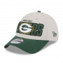 Green Bay Packers New Era 9FORTY 2023 NFL Draft Mütze