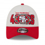 San Francisco 49Ers New Era 9FORTY 2023 NFL Draft kačket