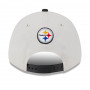 Pittsburgh Steelers New Era 9FORTY 2023 NFL Draft kapa