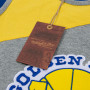 Golden State Warriors Mitchell and Ness HWC Colorblocked Cotton Tank Top T-Shirt