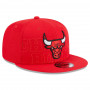Chicago Bulls New Era 9FIFTY 2023 NBA Draft Snapback Mütze