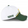 Green Bay Packers New Era 9FORTY NFL Sideline 2023 Stretch Snap kapa
