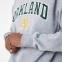 Oakland Athletics New Era Large Logo Crew Neck Pullover