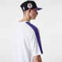 Los Angeles Lakers New Era Colour Block Oversized  T-Shirt