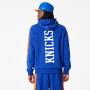 New York Knicks New Era Colour Block Oversized pulover sa kapuljačom