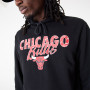 Chicago Bulls New Era Team Script pulover s kapuco 