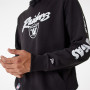 Las Vegas Raiders New Era Team Logo pulover sa kapuljačom
