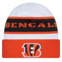 Cincinnati Bengals New Era NFL Sideline 2023 Techknit Wintermütze