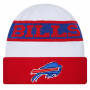 Buffalo Bills New Era NFL Sideline 2023 Techknit zimska kapa