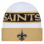 New Orleans Saints New Era NFL Sideline 2023 Techknit zimska kapa
