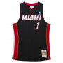 Chris Bosh 1 Miami Heat 2012-13 Mitchell and Ness Swingman Maglia