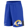 Los Angeles Rams Nike Stretch Woven pantaloni corti da allenamento