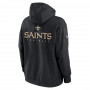New Orleans Saints Nike Club Sideline Fleece Pullover Kapuzenpullover Hoody