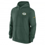 Green Bay Packers Nike Club Sideline Fleece Pullover duks sa kapuljačom