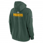 Green Bay Packers Nike Club Sideline Fleece Pullover pulover sa kapuljačom