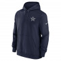 Dallas Cowboys Nike Club Sideline Fleece Pullover duks sa kapuljačom