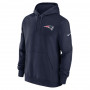 New England Patriots Nike Club Sideline Fleece Pullover Kapuzenpullover Hoody