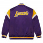 Los Angeles Lakers Mitchell and Ness Heavyweight Satin jakna 