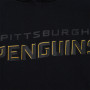 Pittsburgh Penguins Mitchell and Ness Game Current Logo maglione con cappuccio